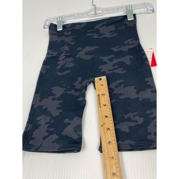 SPANX activewear black size XS women's camouflage print athletic gym workout - Picture 6 of 11